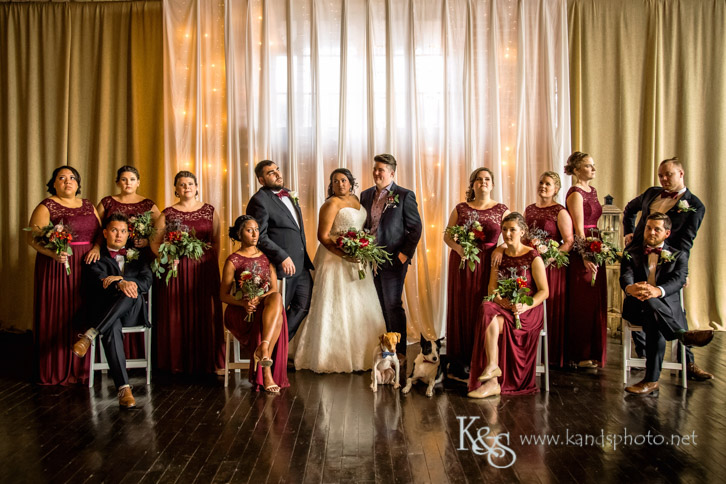 wedding at flour mill mckinney